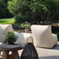 Outdoor bag seat hocker / poef