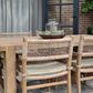 Outdoor stoel rustic rattan incl. standaard kussen