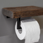 Toiletrol houder oud hout