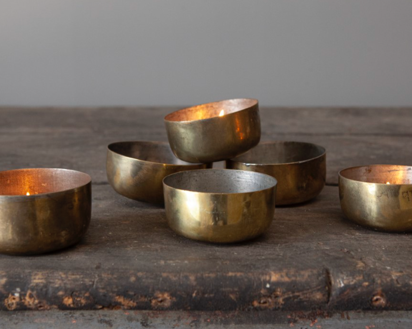 Bronze (candle) tray