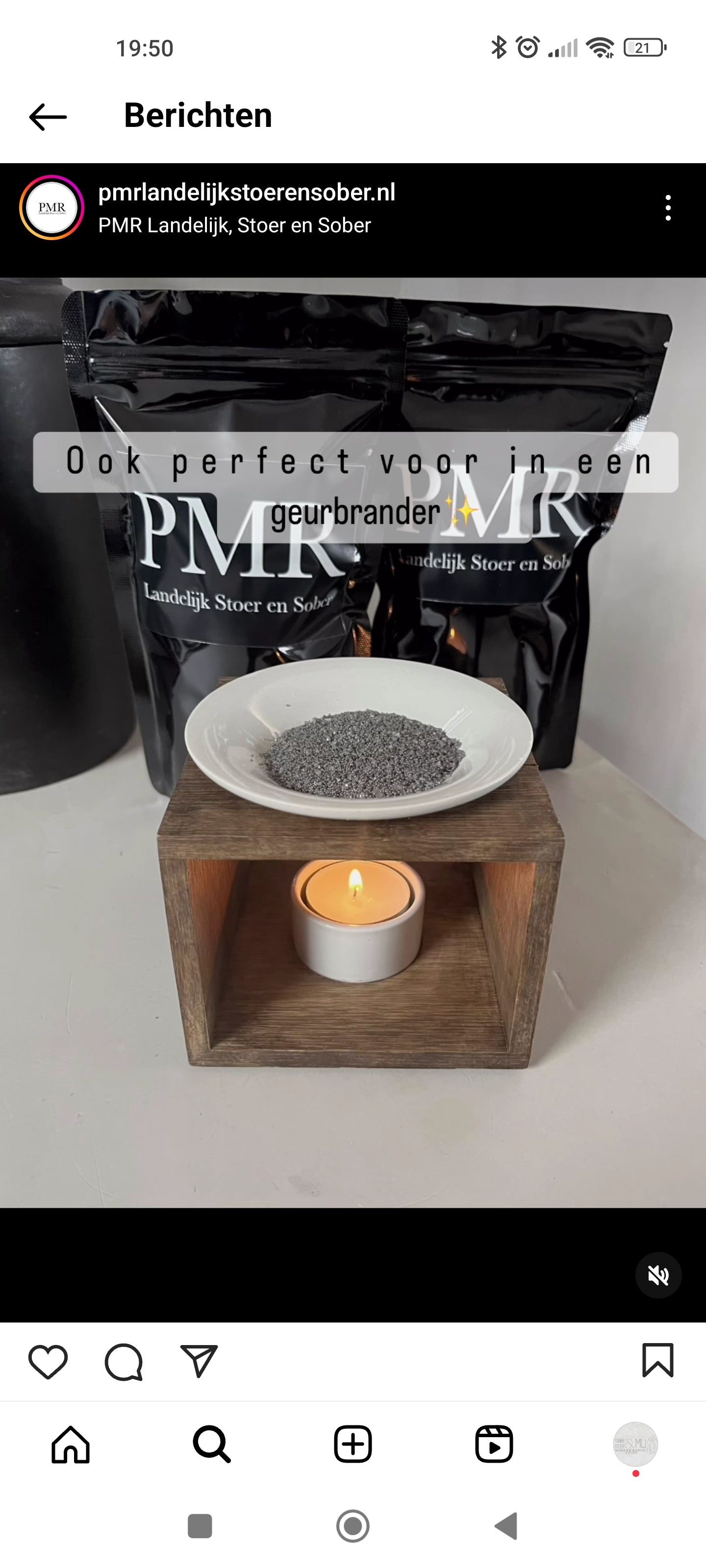 Kaarsen zand, geur cotton grass in 4 kleur varianten