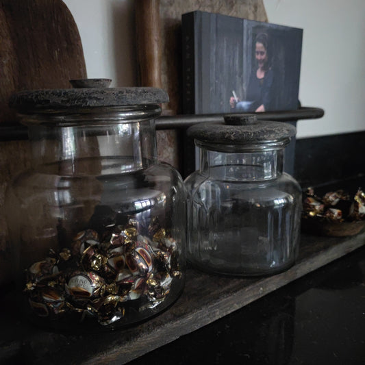 Glass jar S