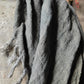 Plaid stonewashed grijs linnen