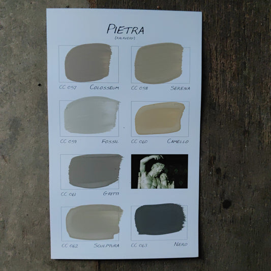 Carte Colori Color Chart Pietra Lime Paint