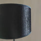 Lampshade croco black 20 cm