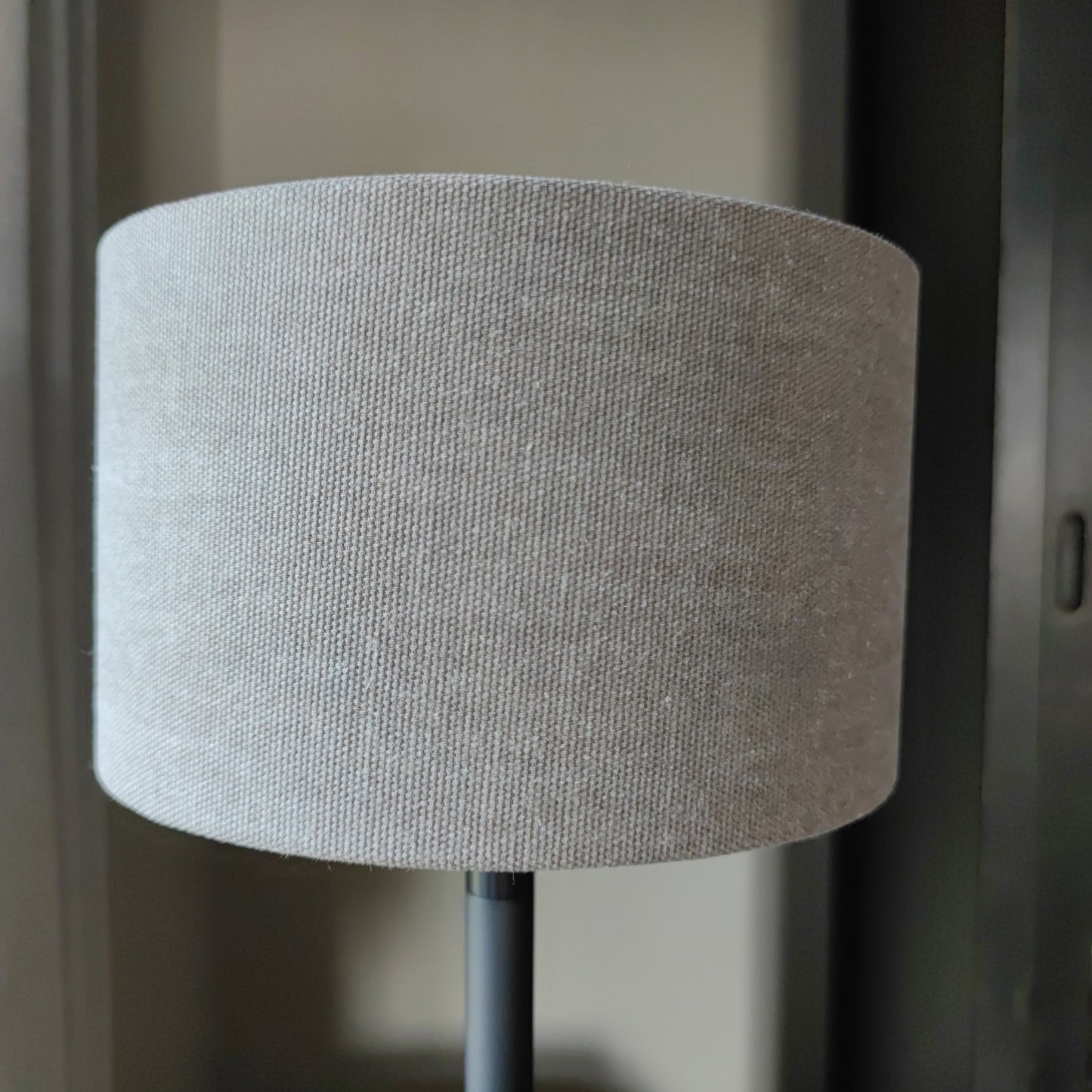 Lampshade linen taupe 20 cm