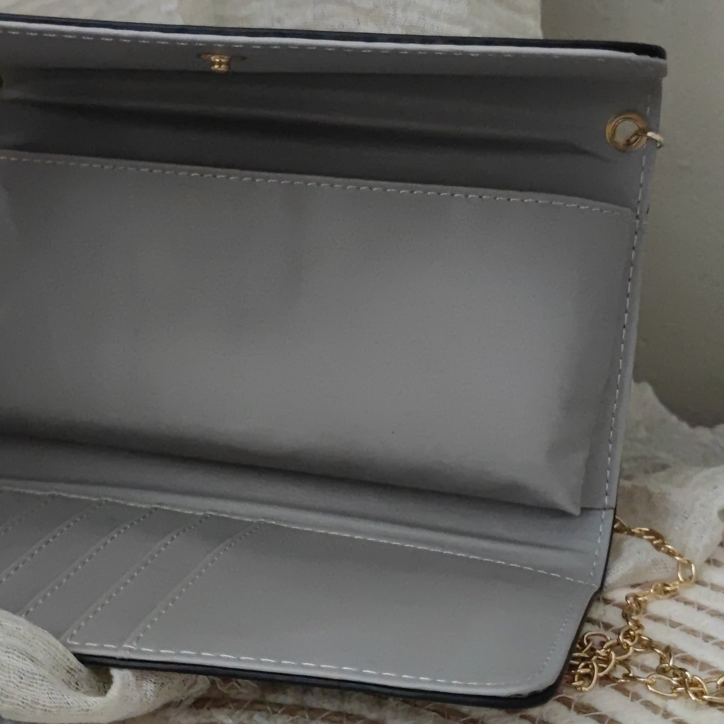 LA handbag dusty grey