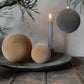 Velor Christmas bauble moleskin (large)