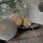 Velor Christmas bauble moleskin (large)