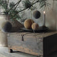 Velor Christmas bauble moleskin (large)