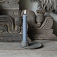 Wax Led dinner candle small 2 pieces GRAY