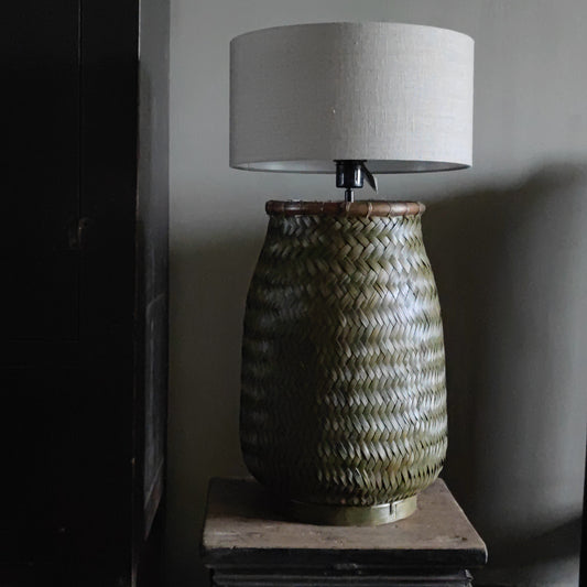 Unique rattan lamp