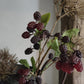 Silk flowers blackberries