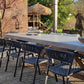 Outdoor-Stuhl Aluminiumseil