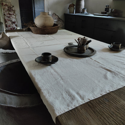 Linen tablecloth 145 x 180