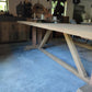 Robust farm dining table 240 cm (can be ordered later)