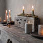 Wax Led candles sand D7.5/H10