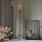 Metal (floor) candlestick small