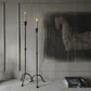 Metal (floor) candlestick small