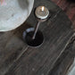 Oud houten (wijn)tafeltje 70 cm