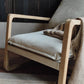 Rustic lounge chair