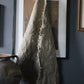 Frayed shabby linen cloth 40 x 60