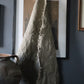 Ausgefranstes schäbiges Leinentuch 40 x 60