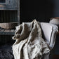 shabby linnen plaid 150 x 98