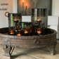 Candle lantern chocolate 23/16