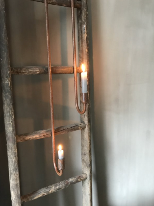 Luik kandelaar roest 80 cm