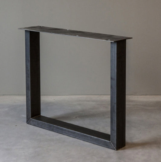 Table legs metal U model low