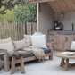 Outdoor-Stuhl Aluminiumseil