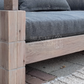 Outdoor rustic daybed 200 cm incl. standaard kussens